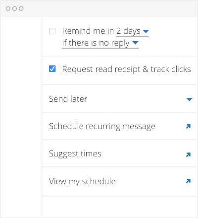 outlook read receipt will sender know no